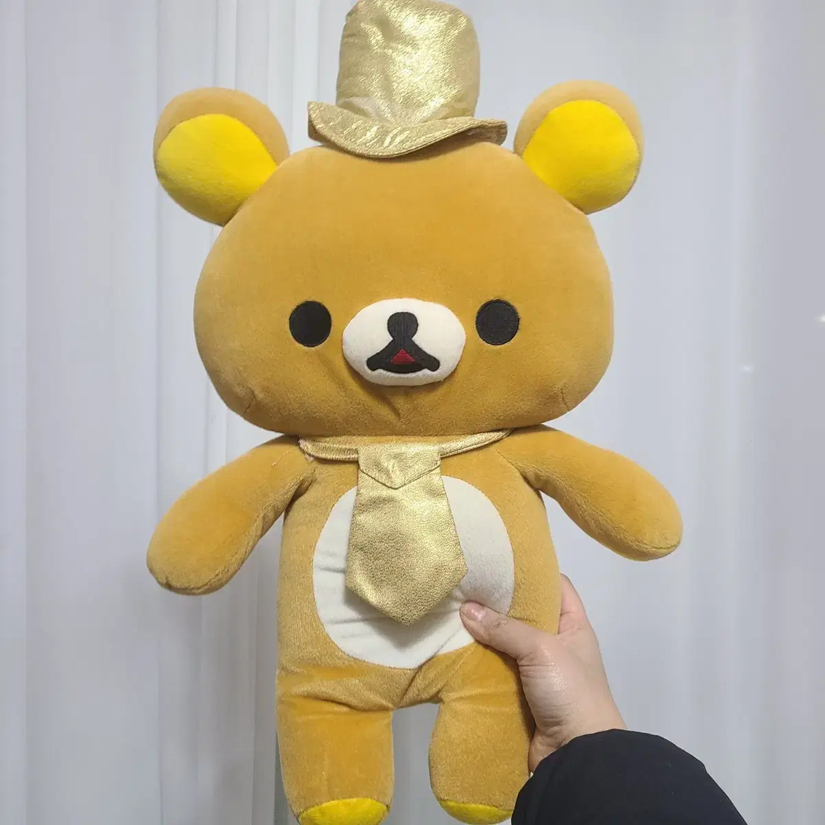 산엑스 리락쿠마 중고 정품 인형 40cm 대형 만화 피규어 곰돌이 곰인형